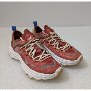 Sorel Kinetic Breakthru Tech Lace Shoes Women’s Size 7 Warp Red/Glaze Gorpcore